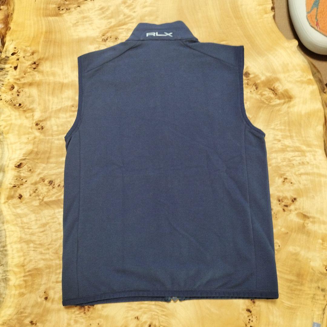 RLX Ralph Lauren フルジップ ベスト US XS ボルドー