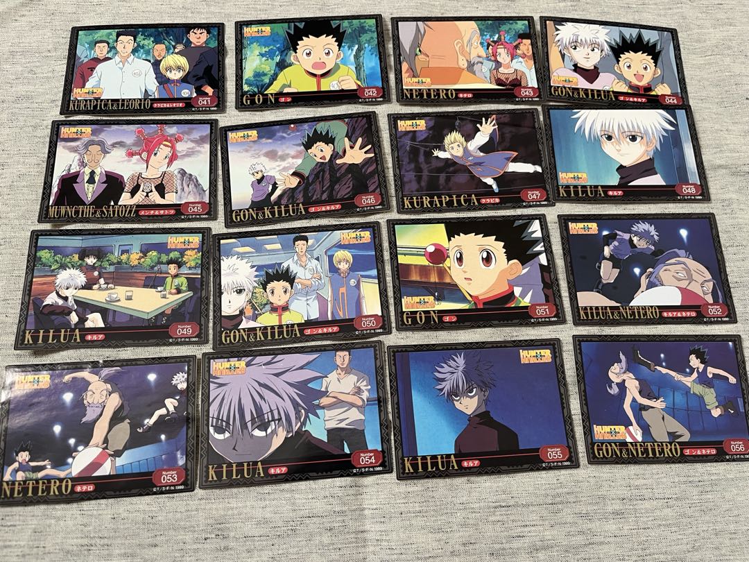 HUNTER×HUNTER　トレーディングステッカー　65枚　アマダ　旧アニメ