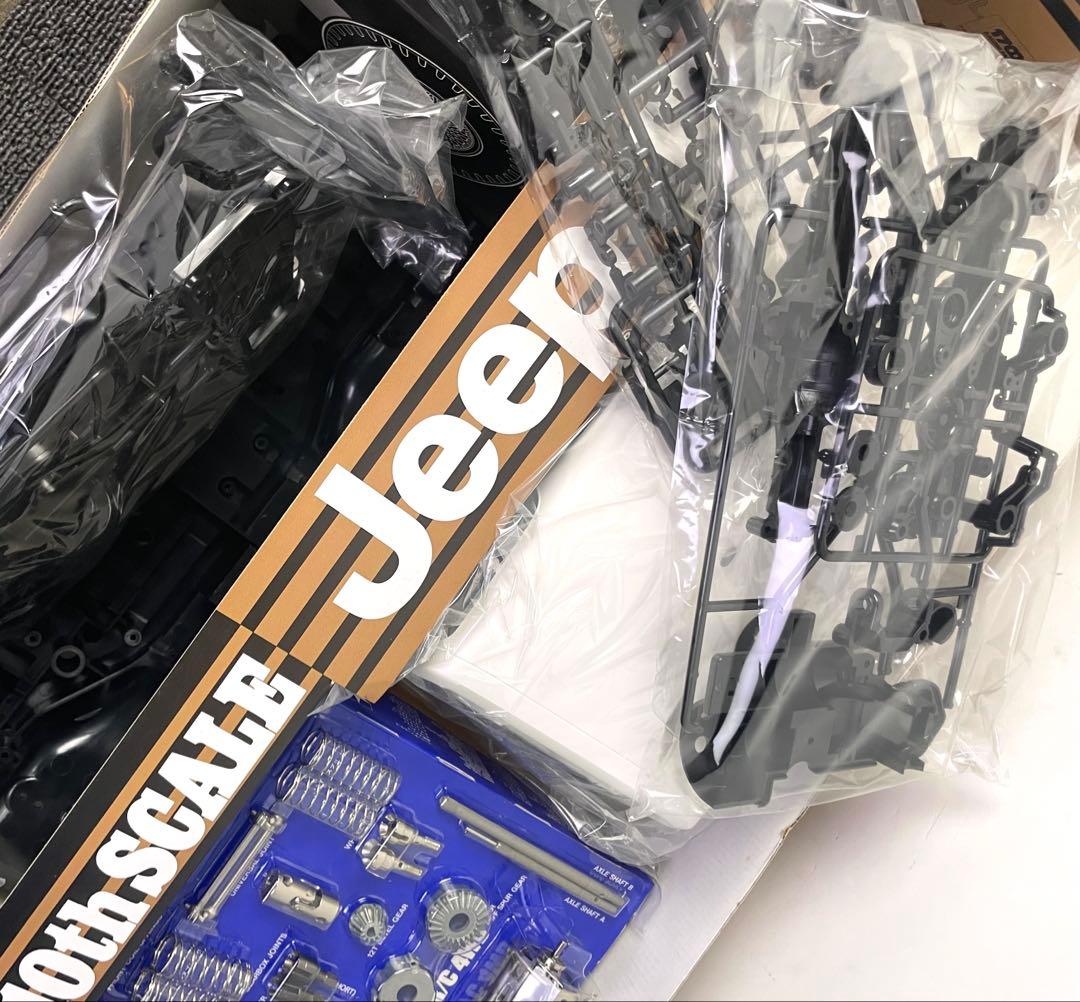 タミヤ 58141 1/10 電動RC 4WD ジープ ラングラー モーター付き