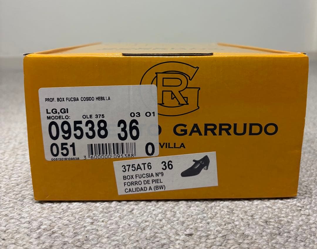 フラメンコシューズ　36 Roberto Garrudo