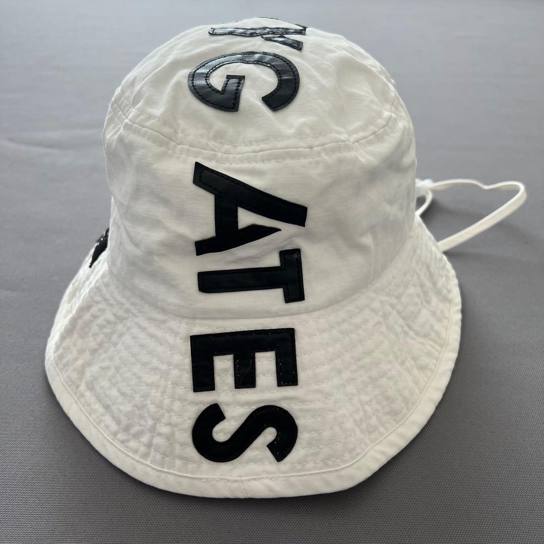 韓国限定モデル　PEARLY GATES パーリーゲイツ　紐付き　ハット　帽子