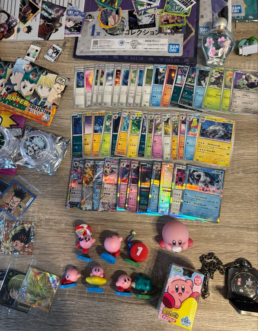超豪華アニメグッズ大量まとめ売り ハンターハンター ジョジョ ポケモン 鬼滅 他