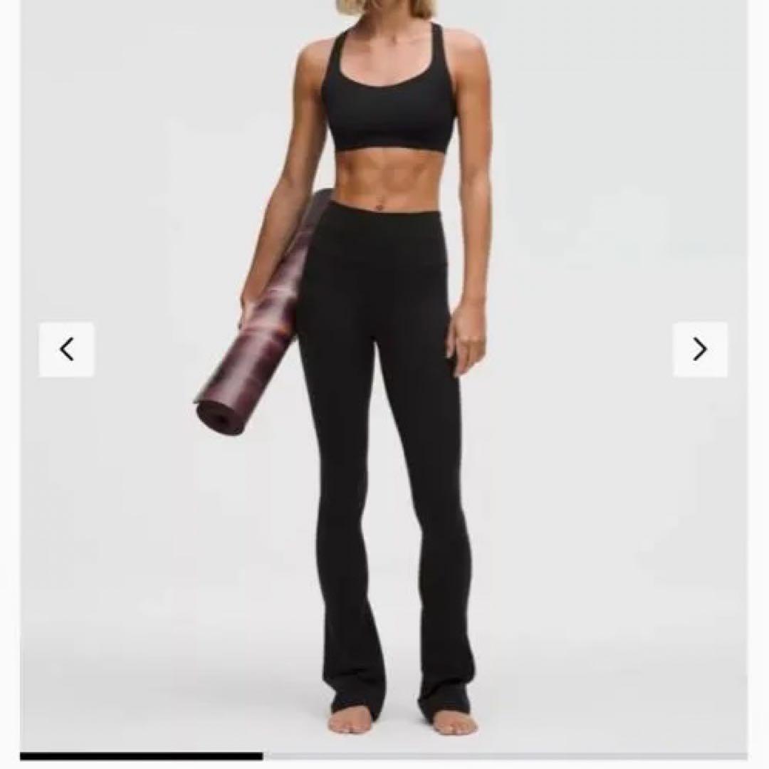 lululemonルルレモン アラインハイライズミニフレアレギンス