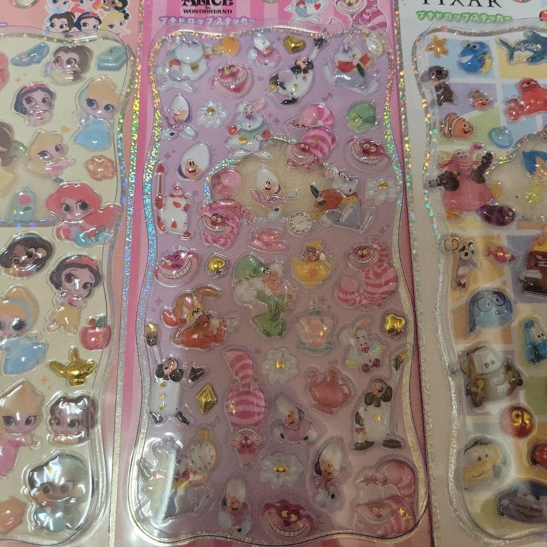 【正規品】プチドロップシール　ディズニー　9つセット