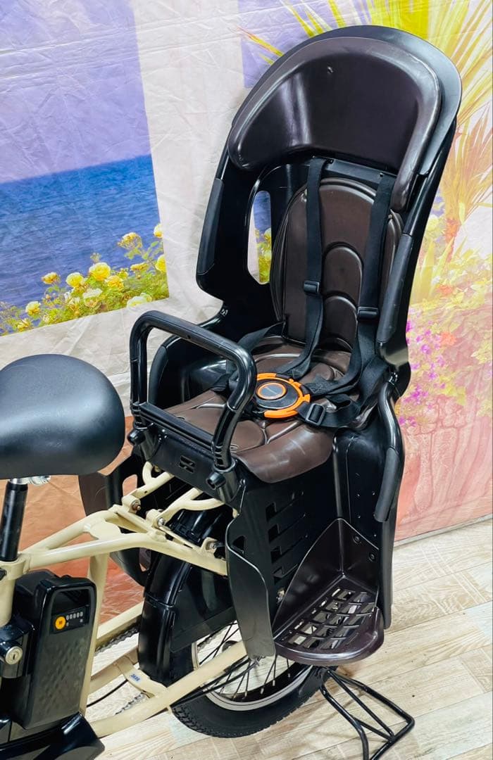 超人気！ギュットアニーズ⭐️16AH！パナソニック子供乗せ電動自転車Y3686