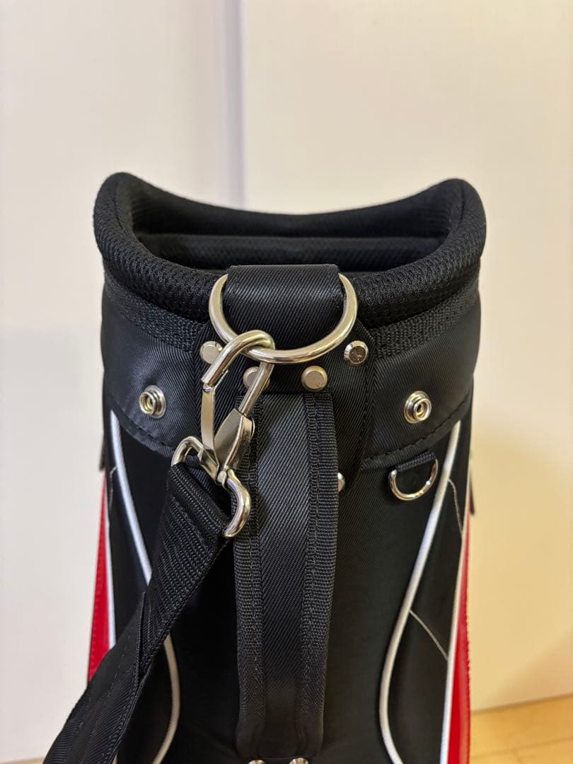 【美品】TaylorMade テーラーメイド　キャディバッグ ブラック