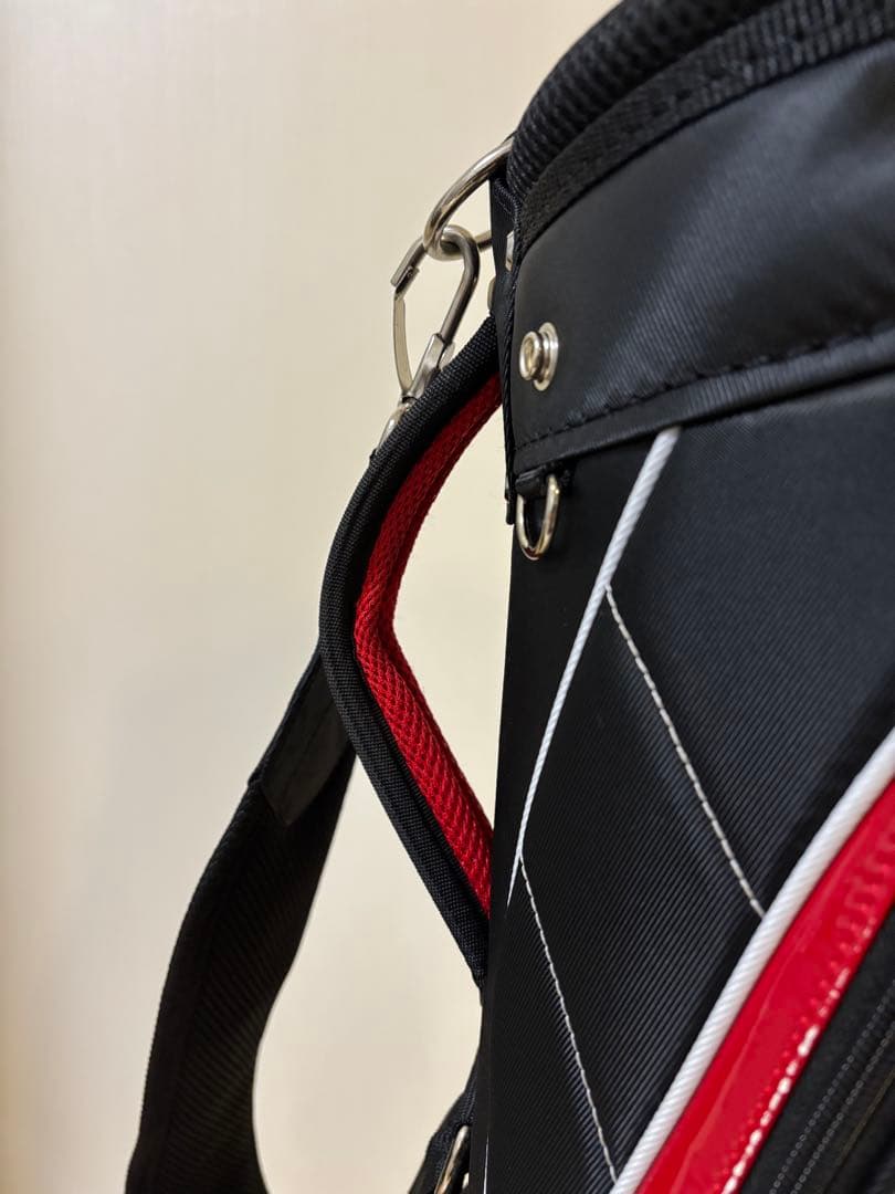 【美品】TaylorMade テーラーメイド　キャディバッグ ブラック
