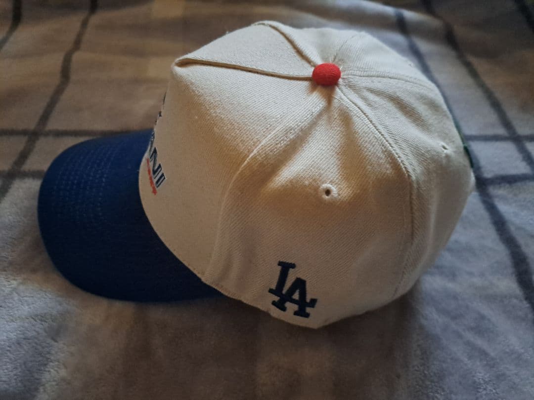 OHTANI キャップ ベージュ ネイビー LAロゴ 新品未使用