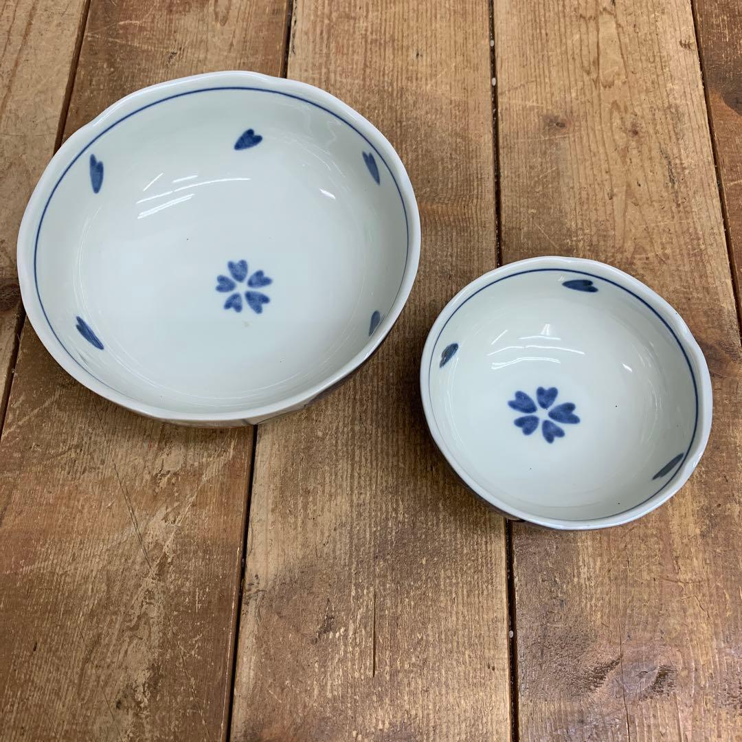 D-5 【未使用・木箱入り】特選 器 煮物鉢＆小鉢 ペア5客セット（計10点）