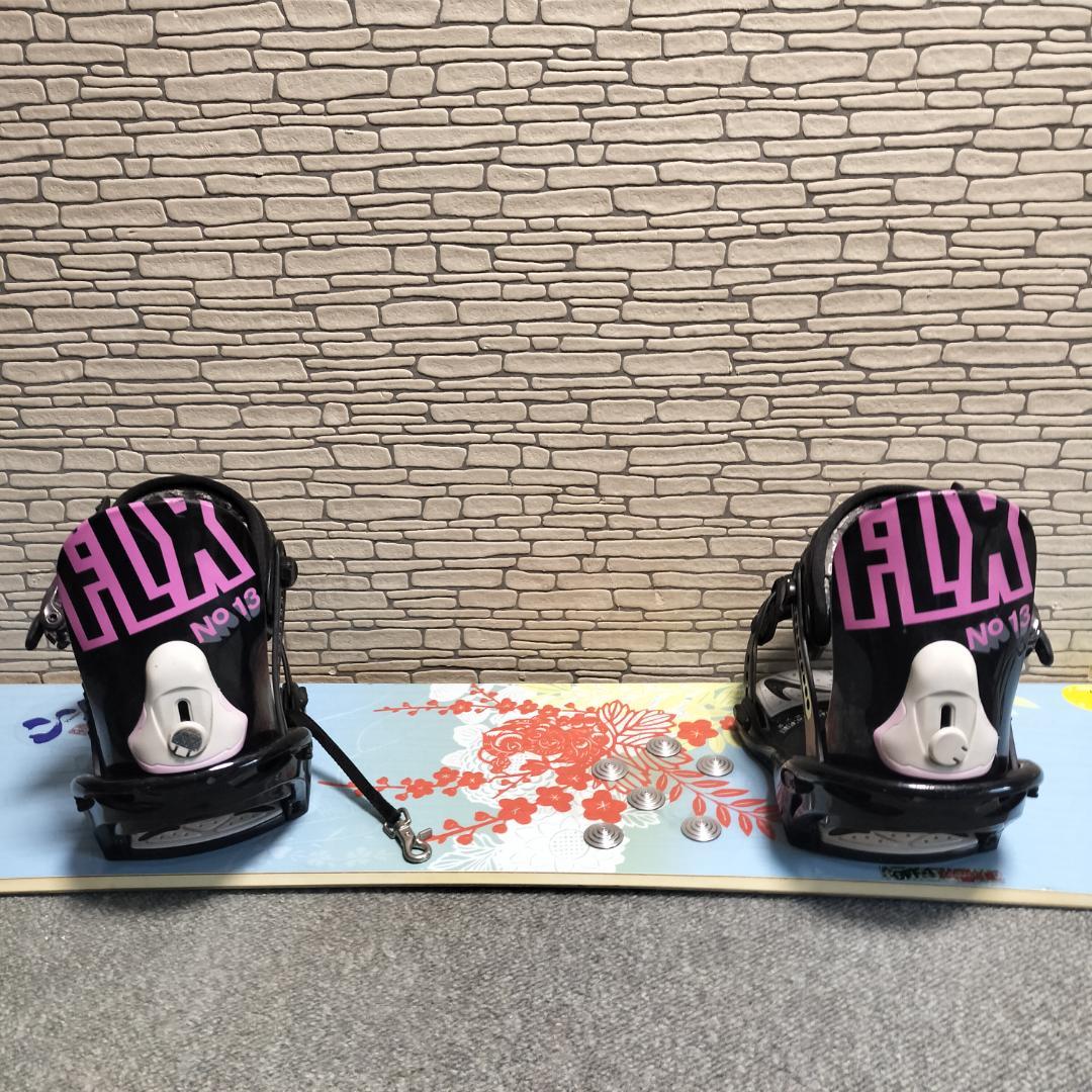 【3点セット】BURTON Feather 139cm FLUX ビンディング