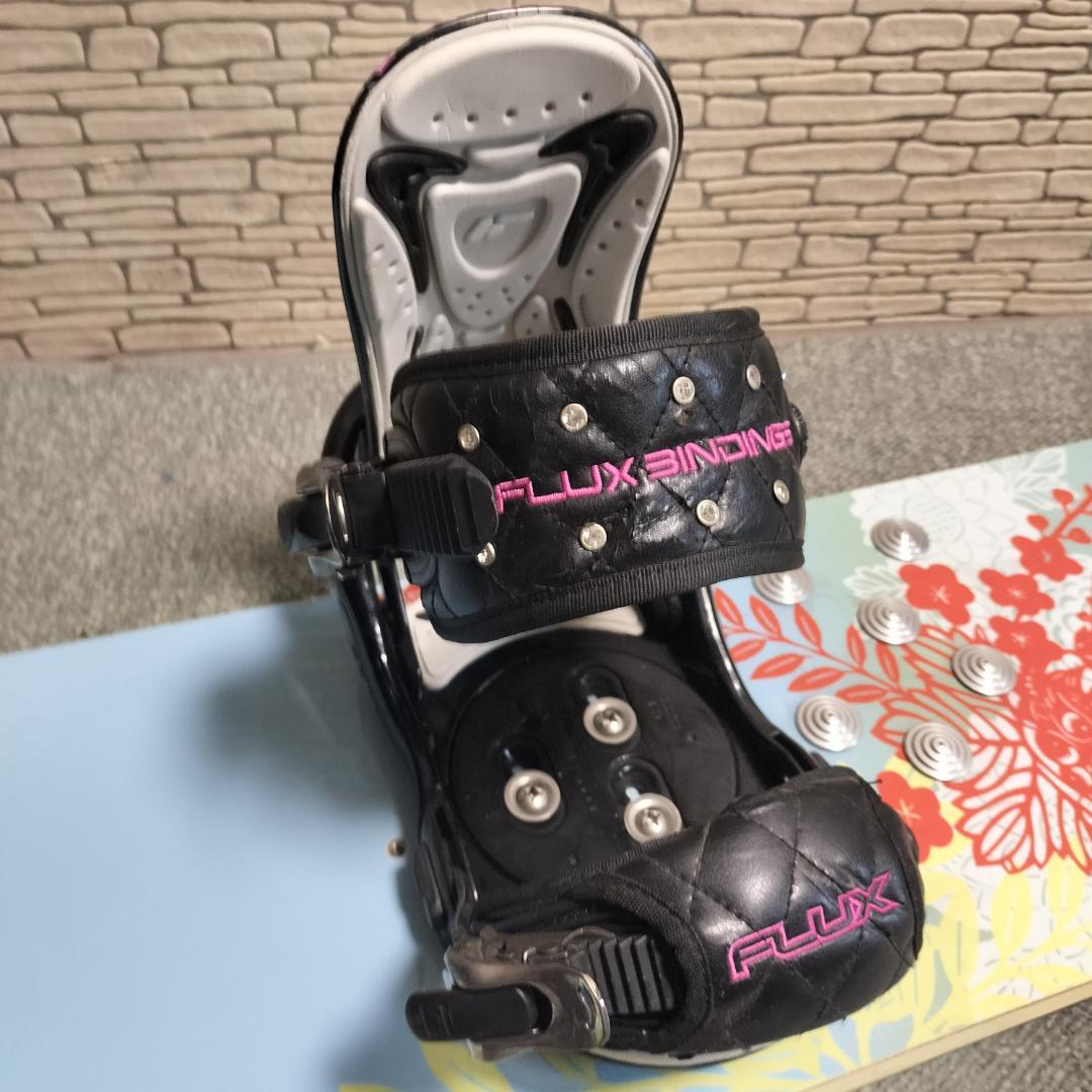 【3点セット】BURTON Feather 139cm FLUX ビンディング