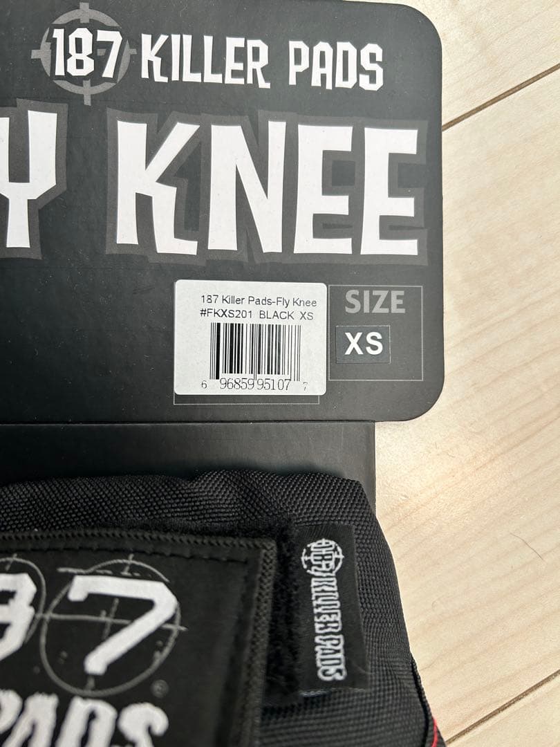 187 Killer Pads Fly Knee XS ブラック