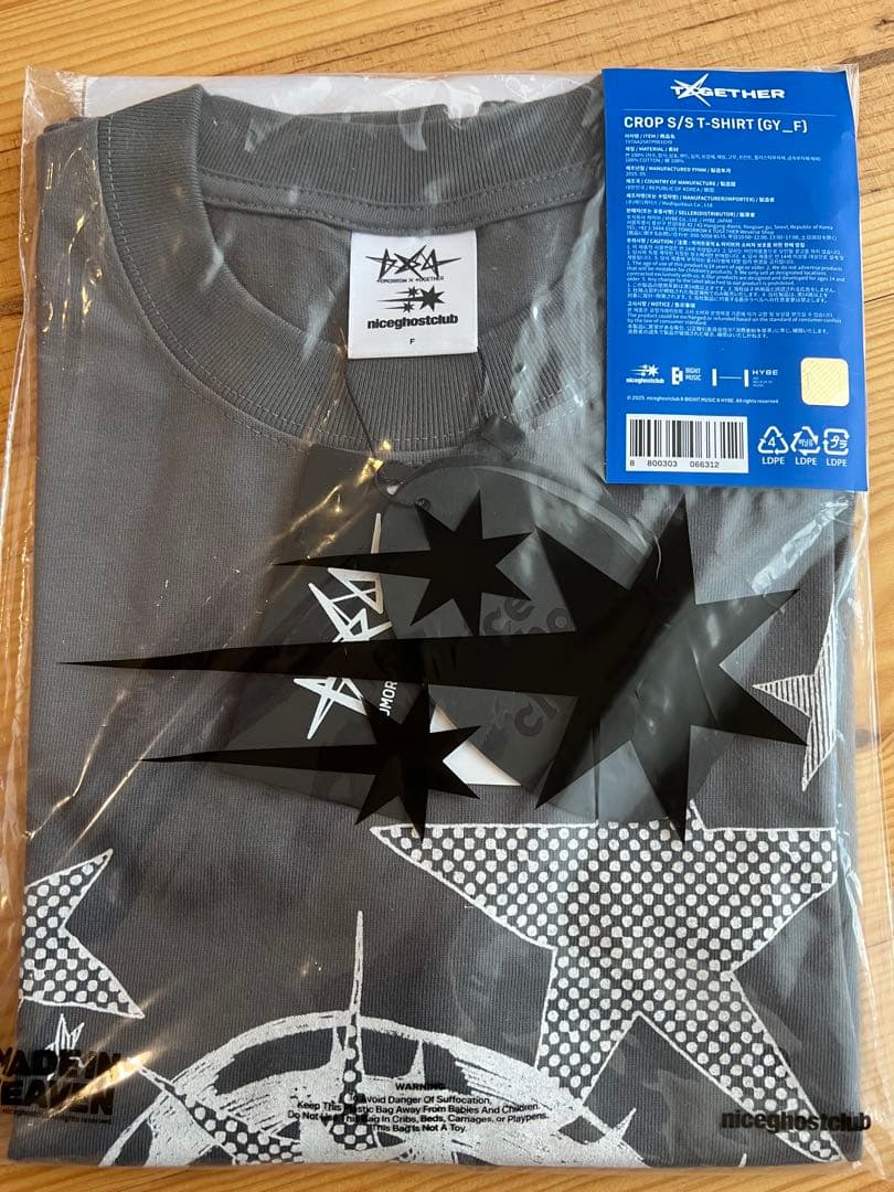 TXT niceghostclub T-SHIRT ヨンジュントレカ付き
