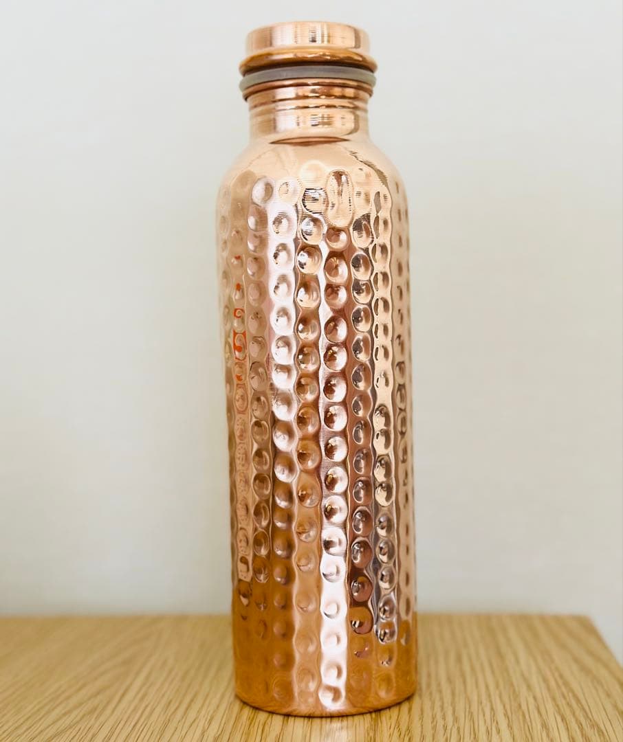 銅製ハンマード水筒 100%Copper 新品　ヒマラヤ