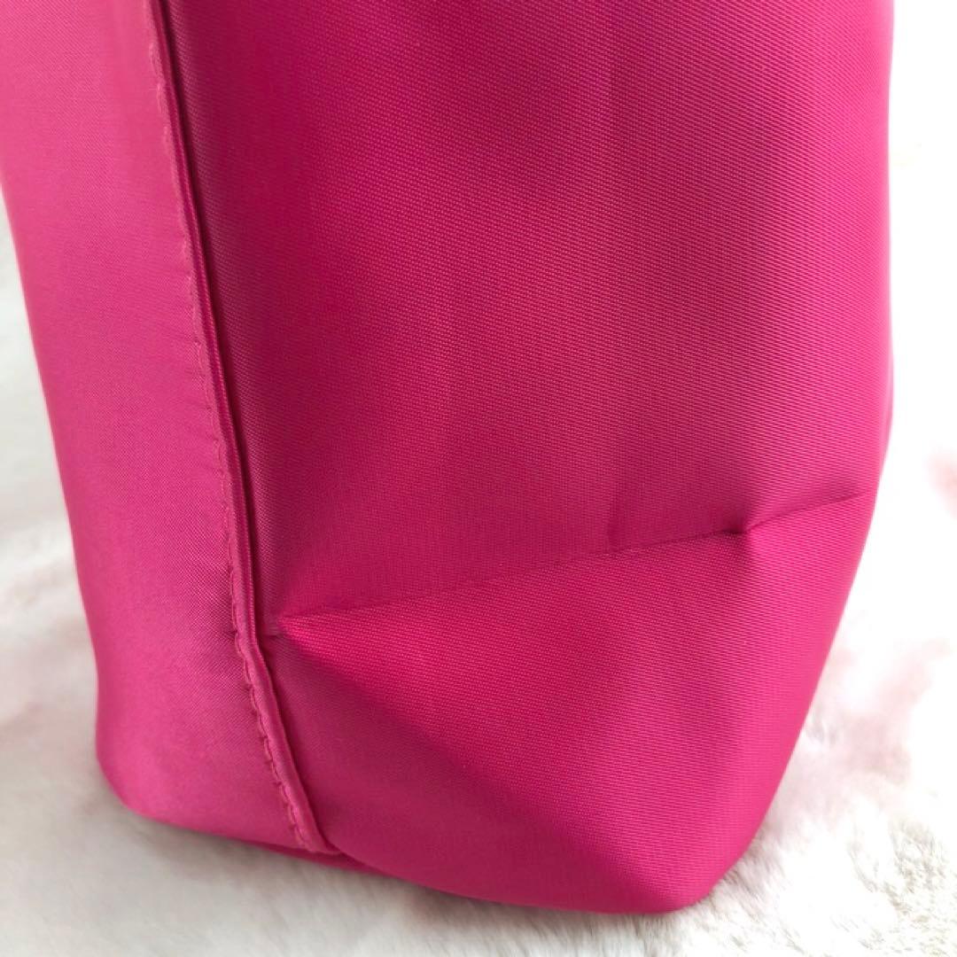 ✨PRADA ノベルティ 巾着型 ナイロン ポーチ ピンク✨