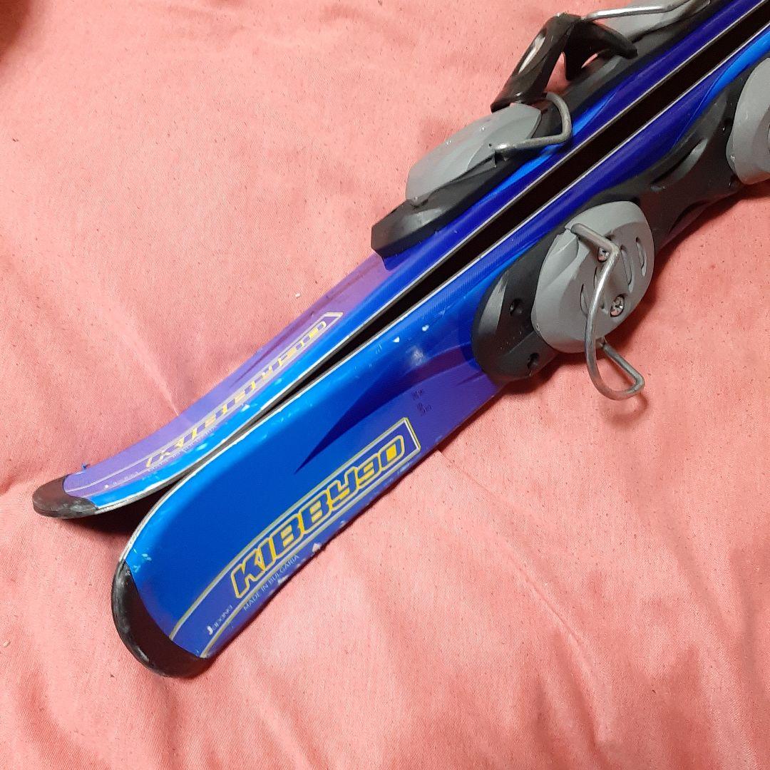 送料込み◆ファンスキーKAZAMA KIBBY 90 ショートスキー