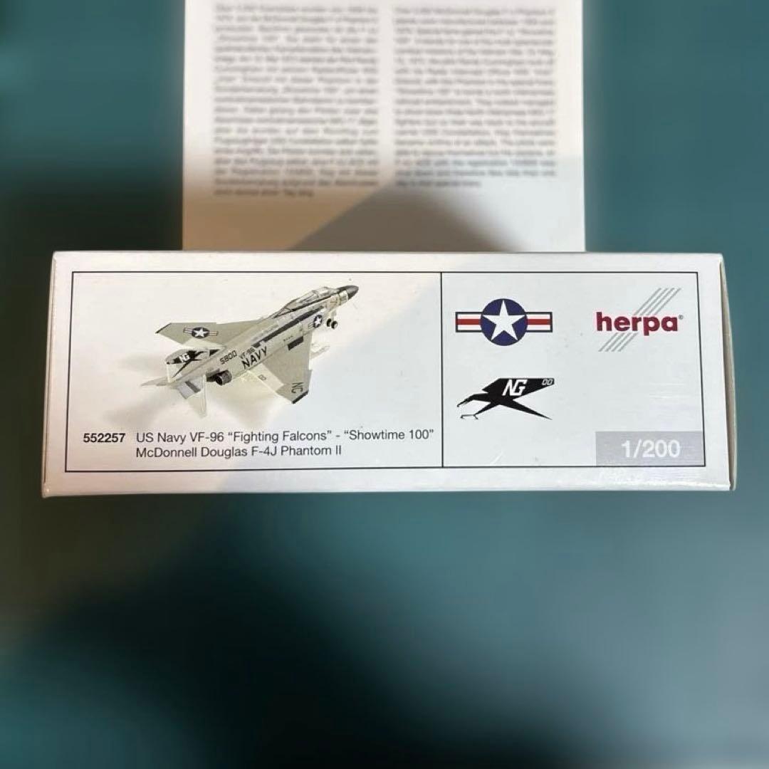 航空機・ヘリコプター Herpa 1/200 F-4J Phantom II VF-96
