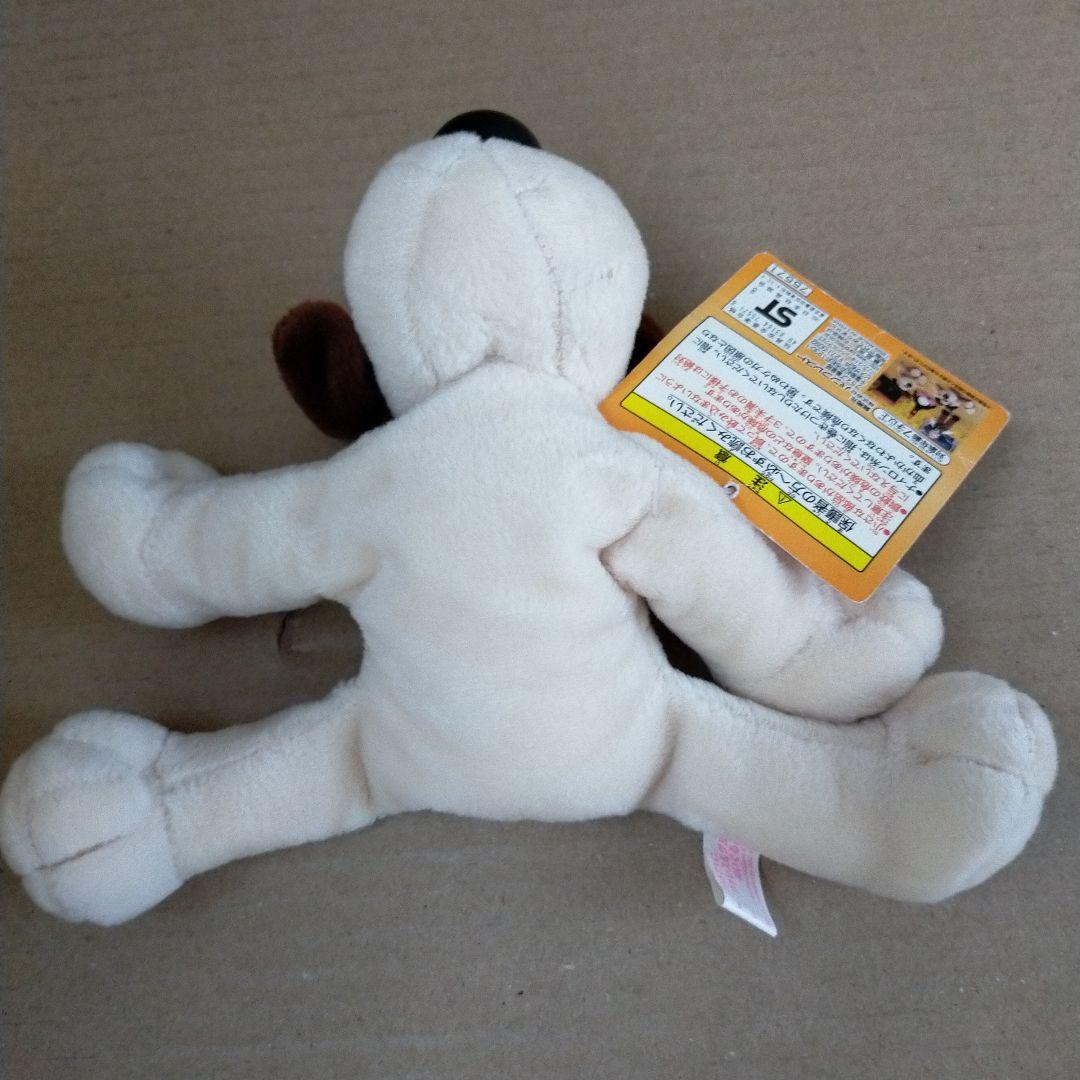 未使用タグ付き ウォレスとグルミット ぬいぐるみ グルミット