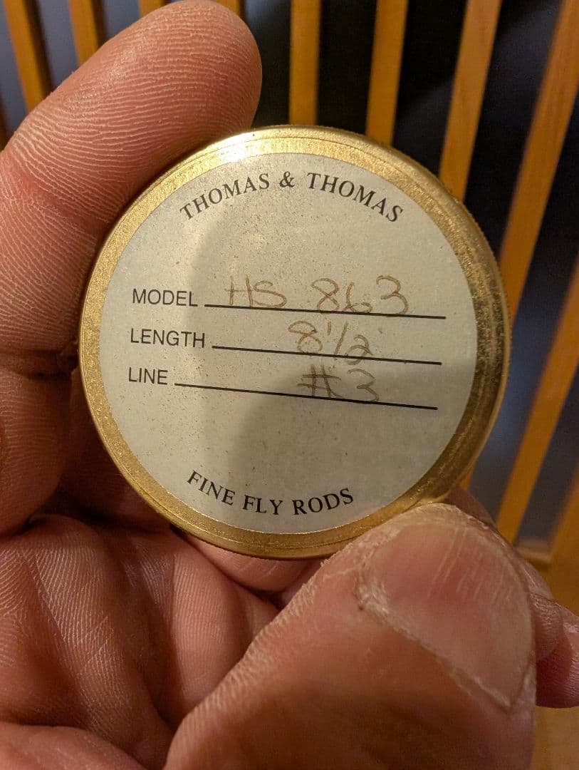 THOMAS＆THOMASのフライロッド　#フライフィッシング