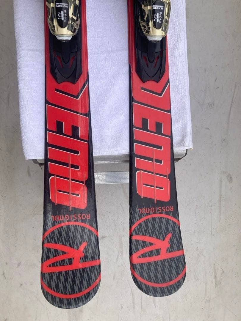 ショートスキー　Rossignol 解放ビィンディング　ブーツ付　25.5cm
