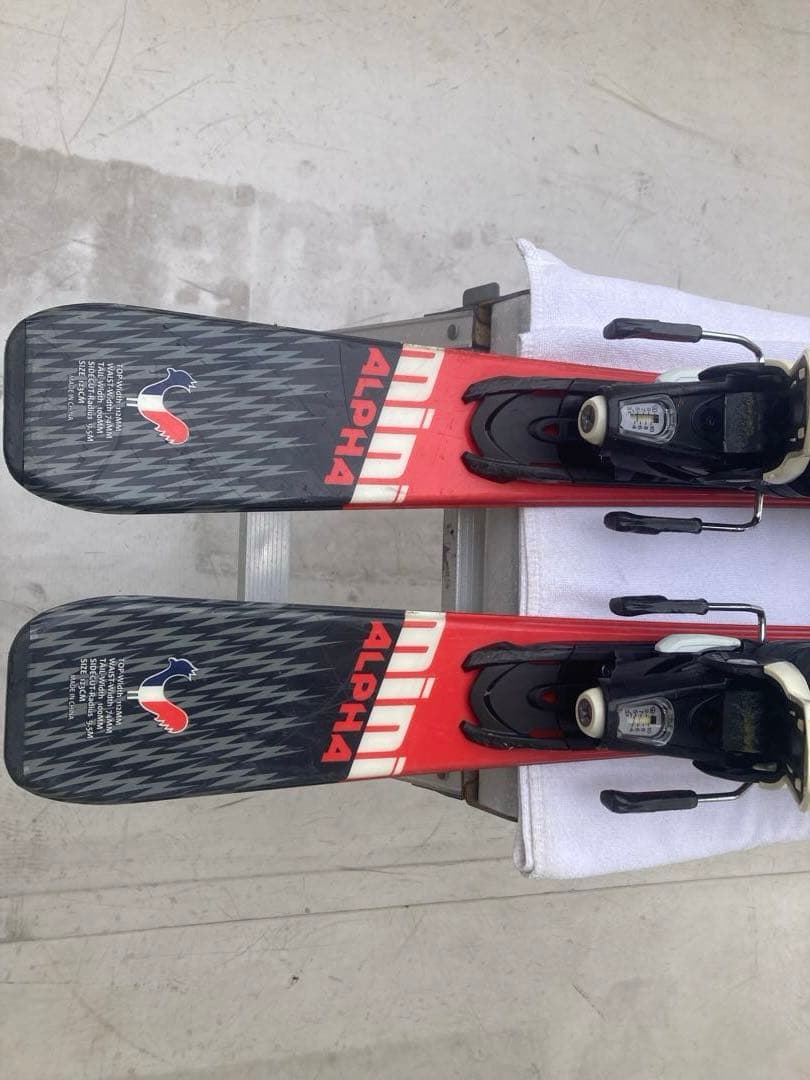 ショートスキー　Rossignol 解放ビィンディング　ブーツ付　25.5cm