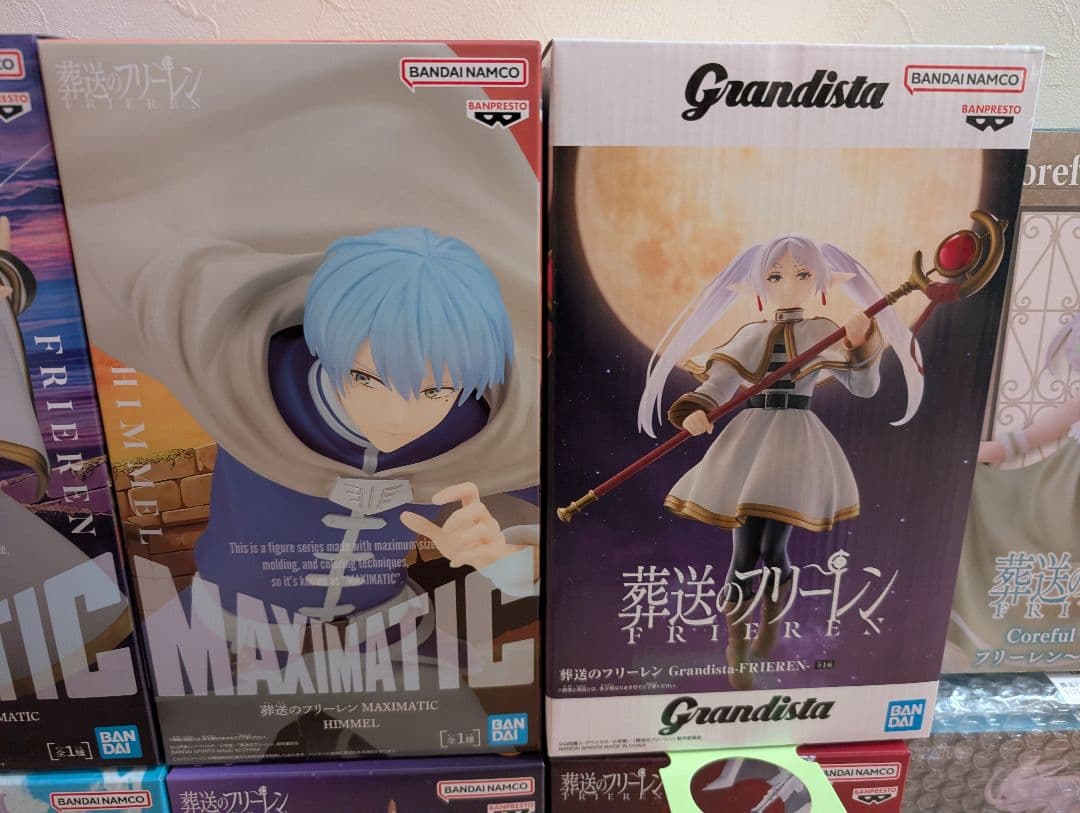 葬送のフリーレン フィギュアセット　シュタルク　フェルン　ヒンメル　アウラ