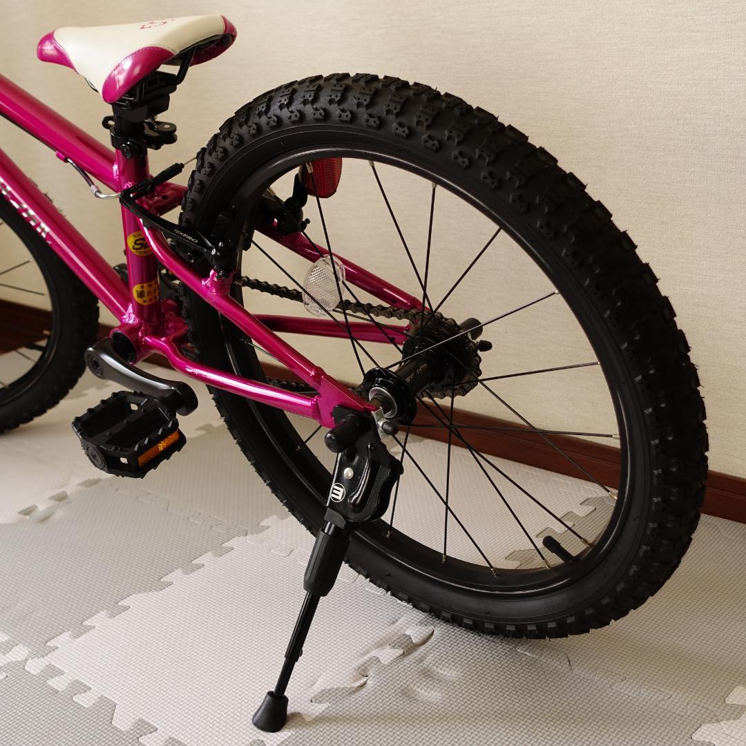 ヨツバサイクル20インチ クリスタルピンク 送料込み(たのメル便)全国発送OK