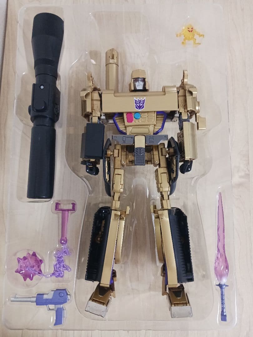 トランスフォーマー マスターピース mp-5g メガトロン ゴールド ver.