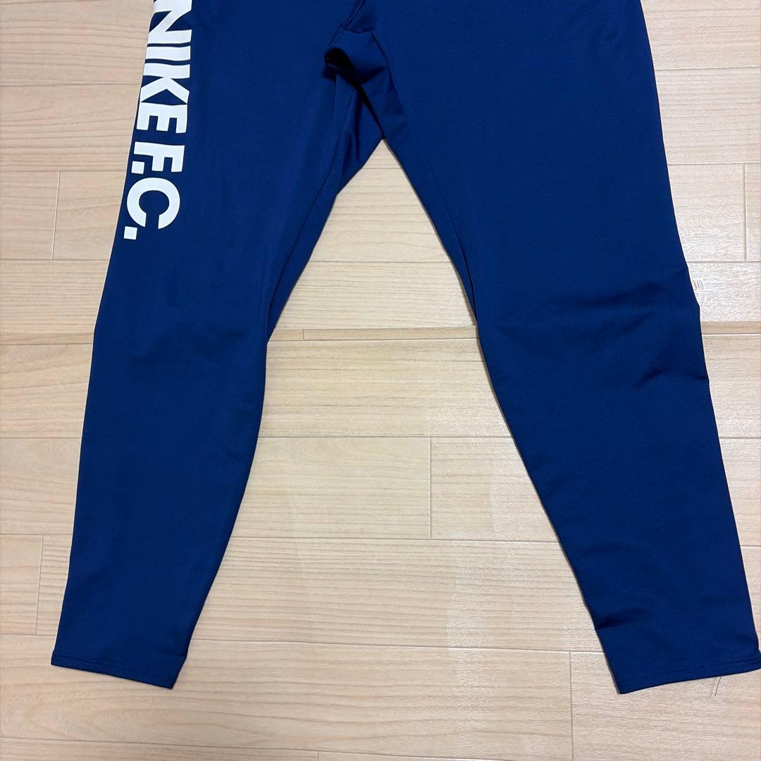 美品 ナイキ FC パーカー ジャージパンツ 上下 セットアップ ネイビー M