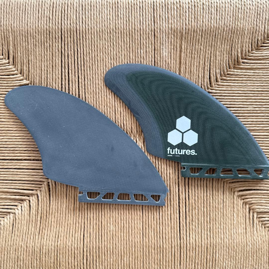 サーフボードフィン FUTURE FIN アルメリック TWIN KEEL 2枚