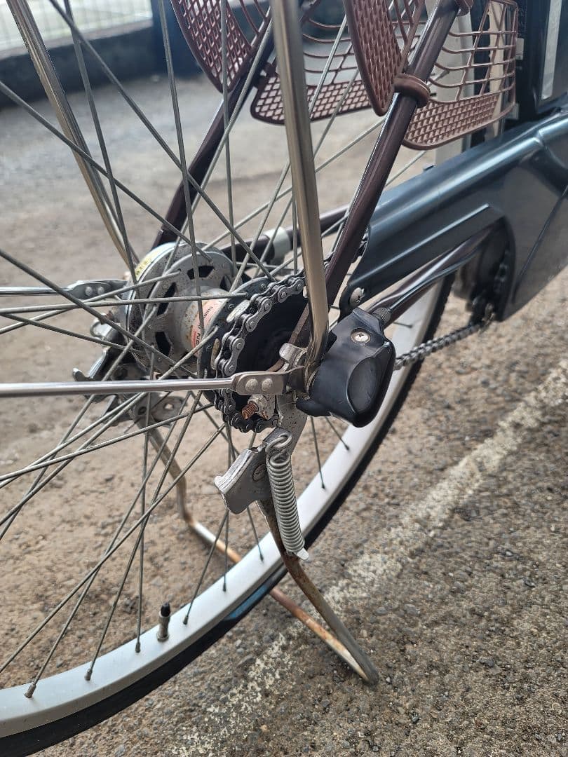 Panasonic　電動アシスト自転車　vivi TX 24型　チョコブラウン