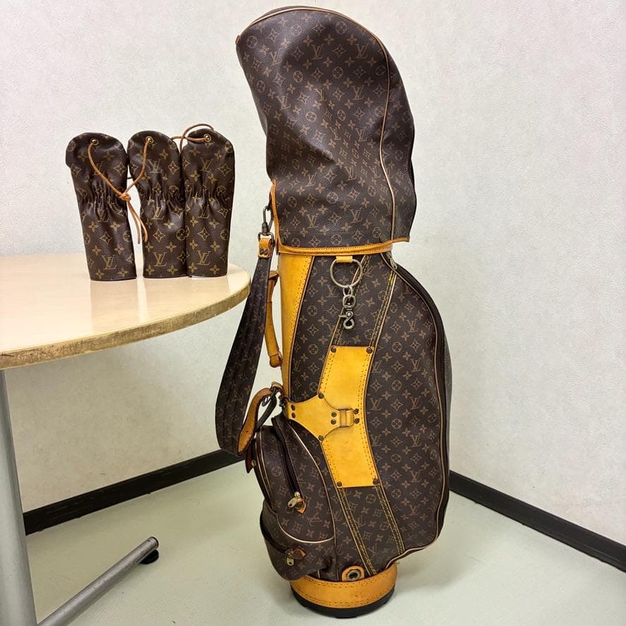【希少美品✨】ルイヴィトン モノグラム キャディバッグ ヘッドカバー セット