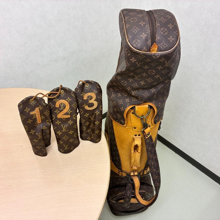 【希少美品✨】ルイヴィトン モノグラム キャディバッグ ヘッドカバー セット