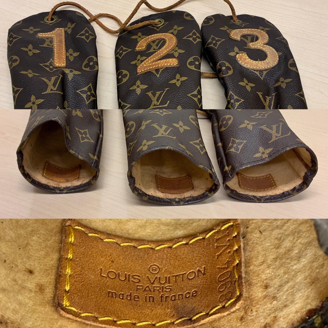 【希少美品✨】ルイヴィトン モノグラム キャディバッグ ヘッドカバー セット