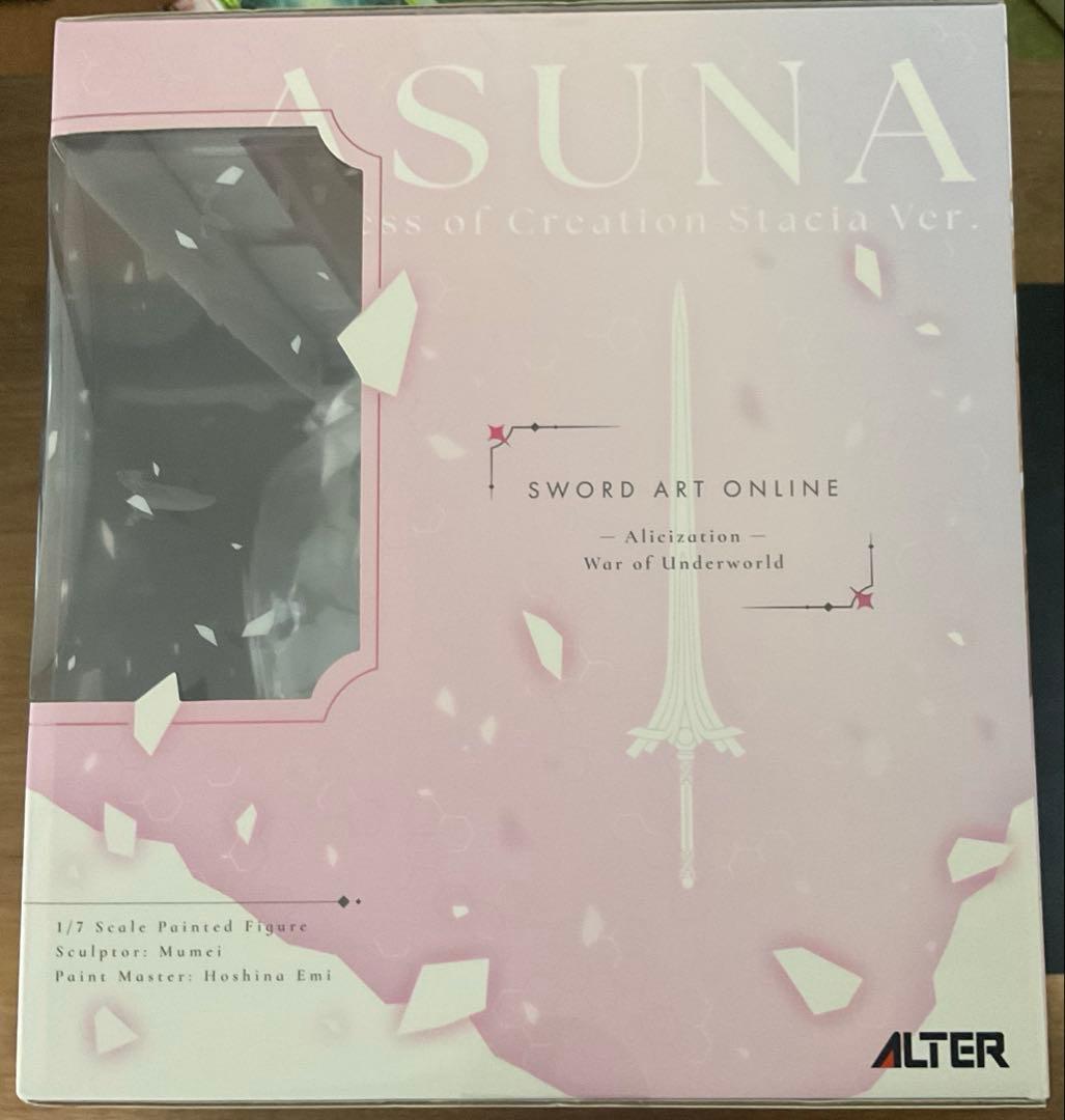 【開封品】ソードアート・オンライン アスナ 創世神ステイシアVer. フィギュア