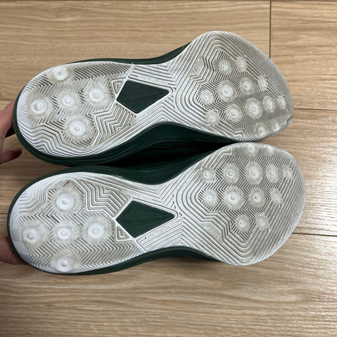 ASICS バスケットボールシューズ ダークグリーン