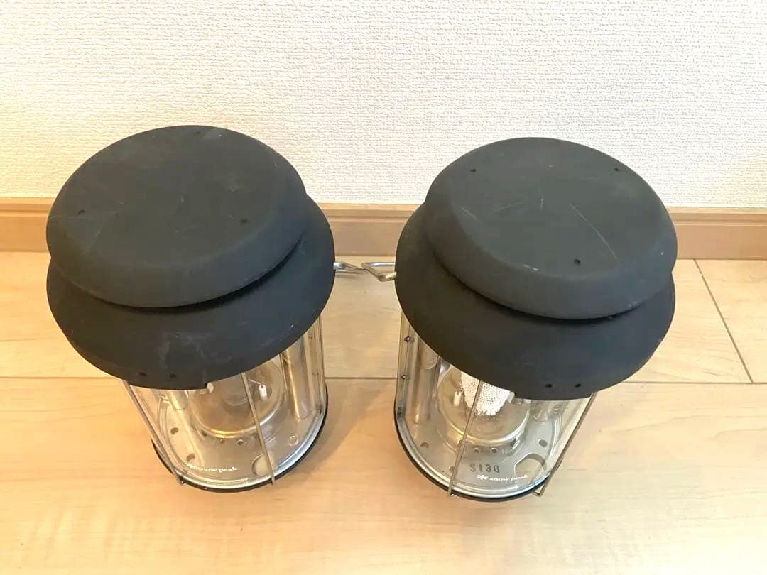 美品スノーピーク　ギガパワーBFランタン　2個セット※定価47000円