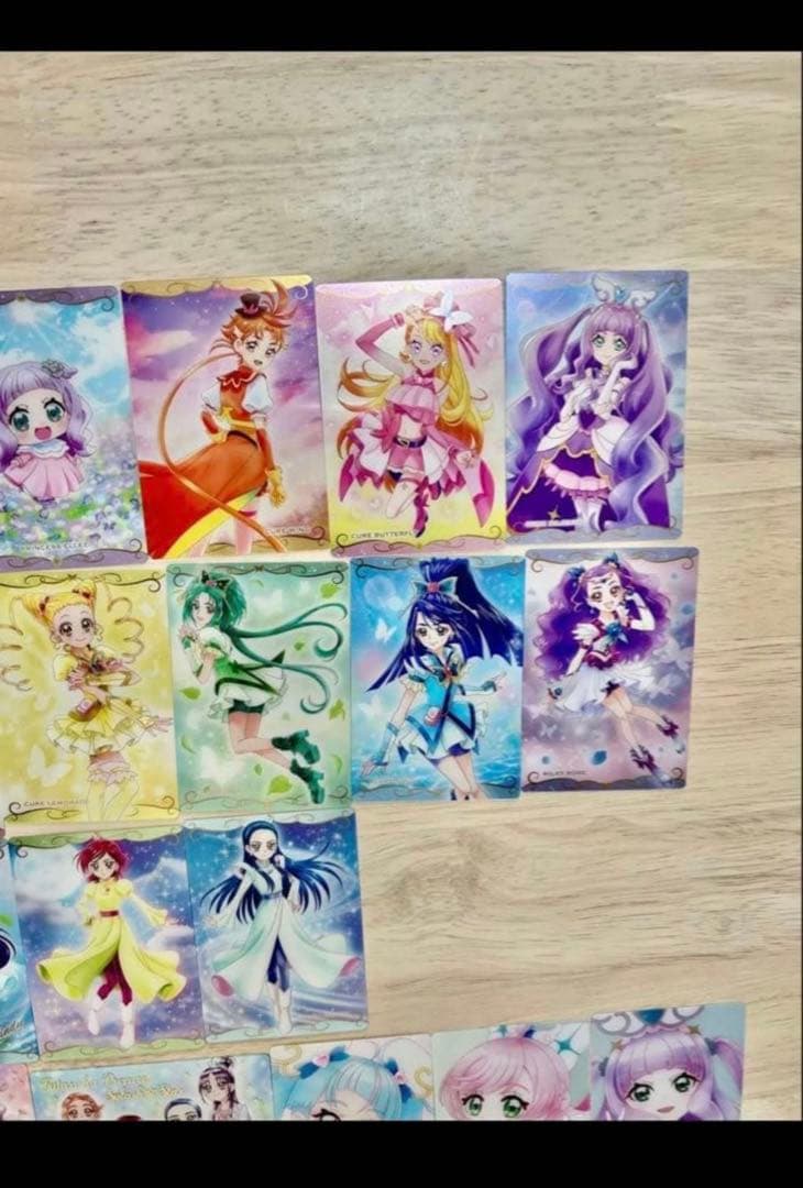 プリキュアウエハース8コンプセット