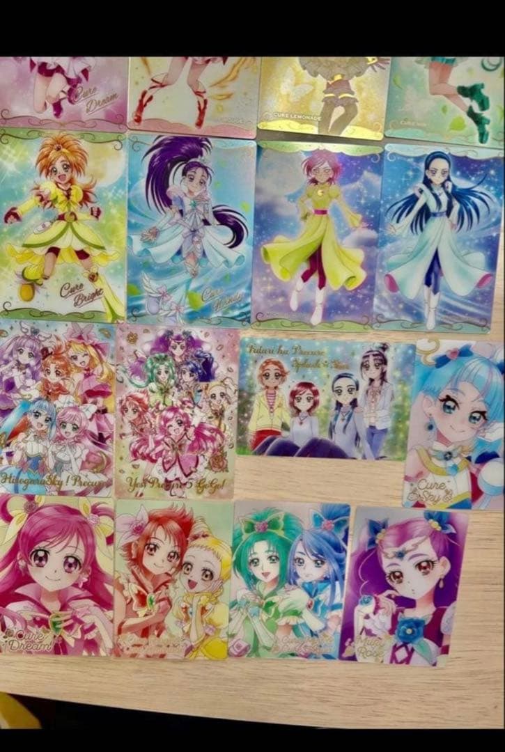 プリキュアウエハース8コンプセット
