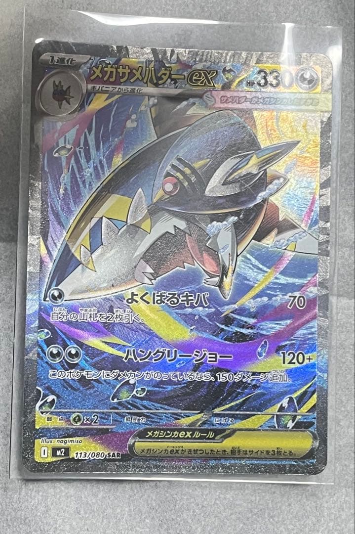 （おまけ有）メガリザードンX ex sar インフェルノX