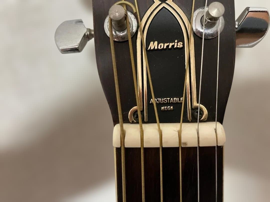 【1973年寺田製】Morris W-25 縦ロゴ 3ピースバック HC付