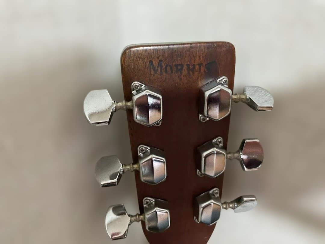 【1973年寺田製】Morris W-25 縦ロゴ 3ピースバック HC付