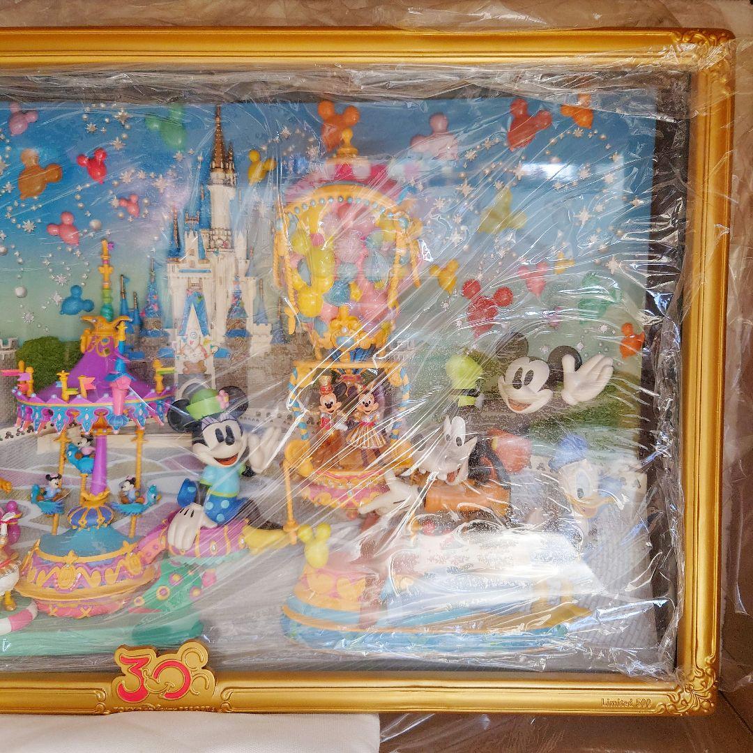 未使用 レア 限定 TDL ディズニーランド 30周年 フィギュア ディスプレー