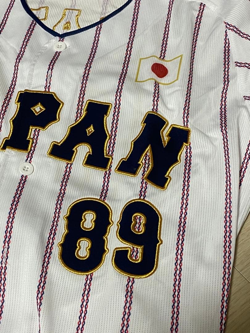 侍Japan日本代表 刺繍　ユニフォーム　井端