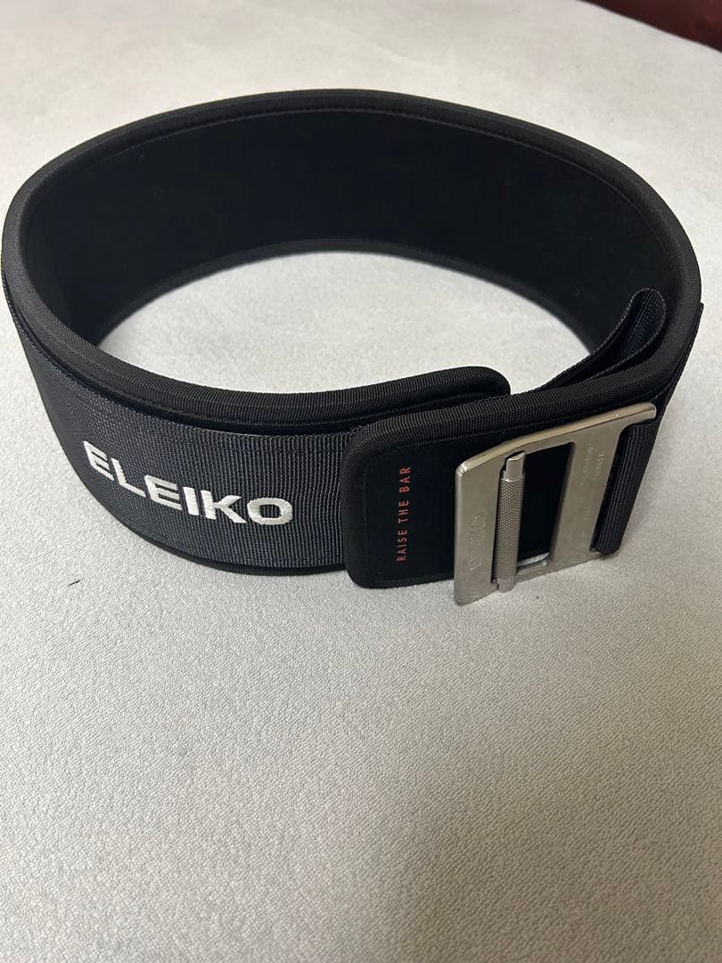 ELEIKO(エレイコ)ハイブリッドリフティングベルト・ナイロンベルト XL