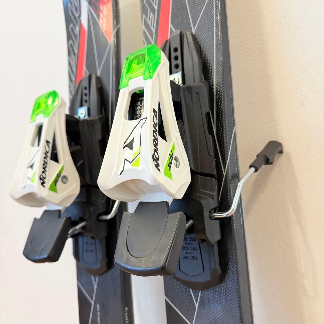 NORDICA　ショートスキー　ビンディング付　ドーベルマン ノルディカ