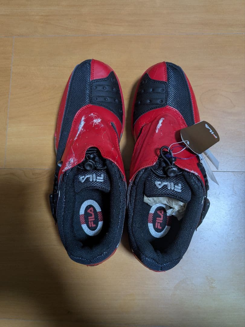 FILA x DUCATI ライディングシューズ（赤）