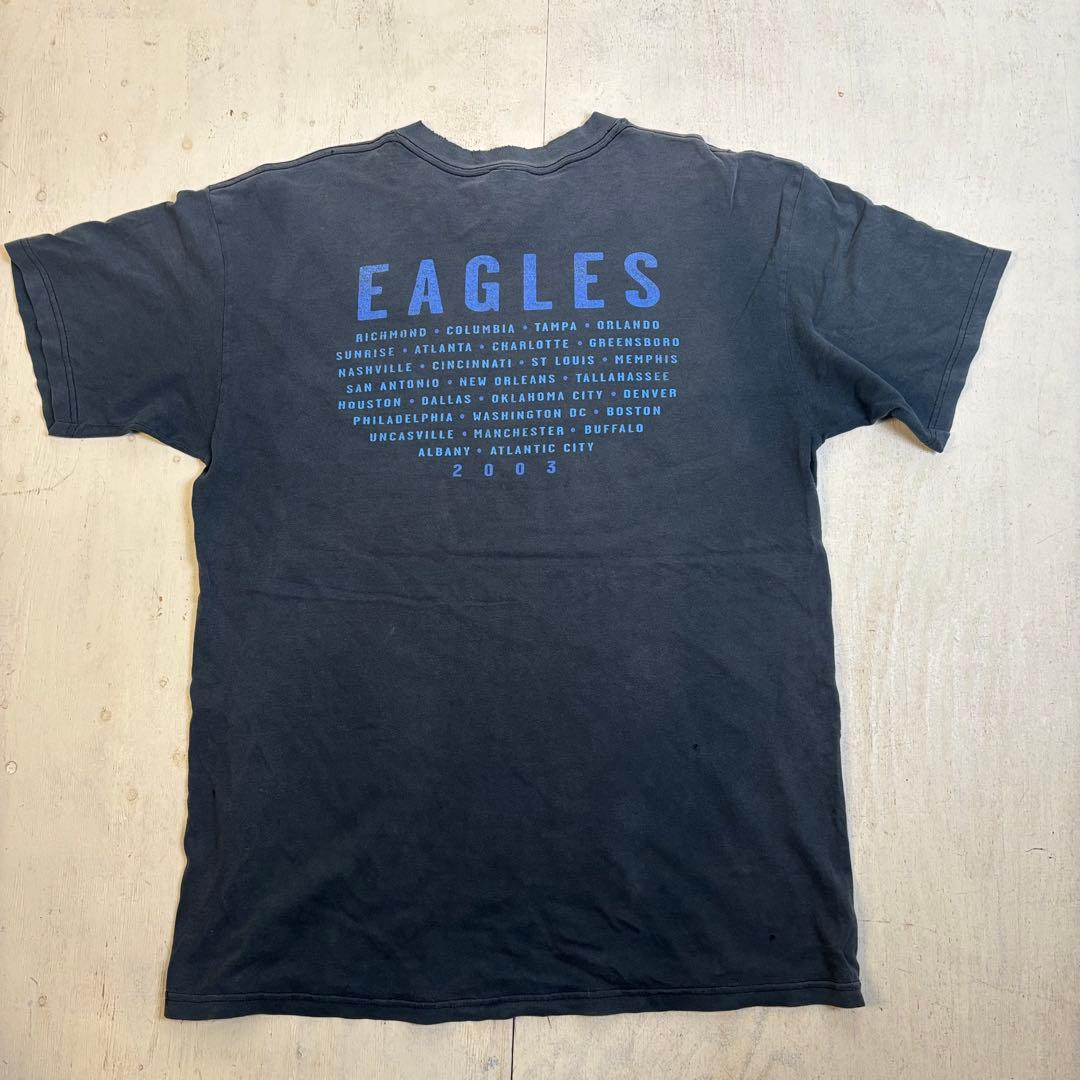EAGLES 2003年ツアーT グットフェード　ホテルカルフォルニア　ブラック
