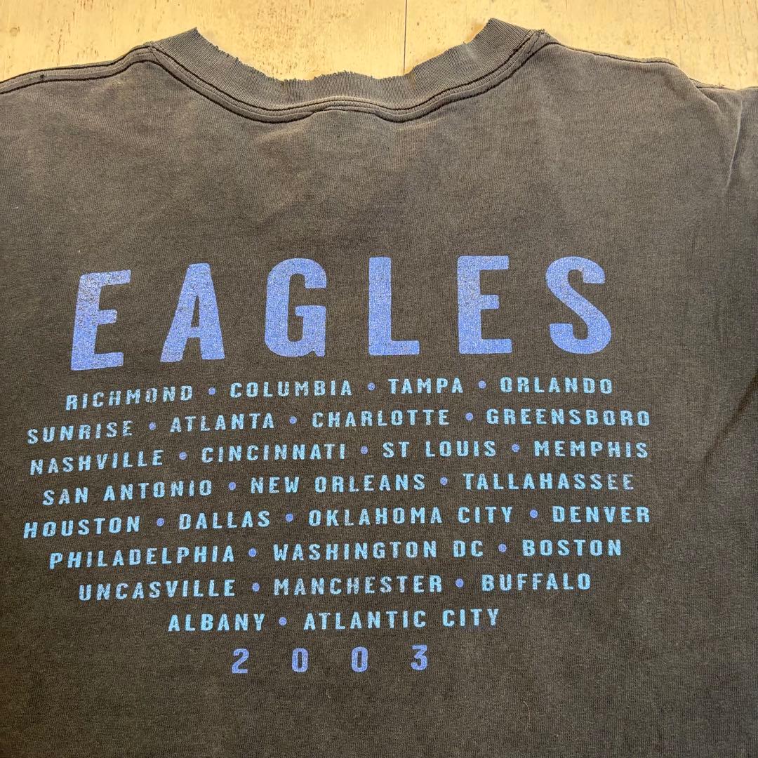 EAGLES 2003年ツアーT グットフェード　ホテルカルフォルニア　ブラック