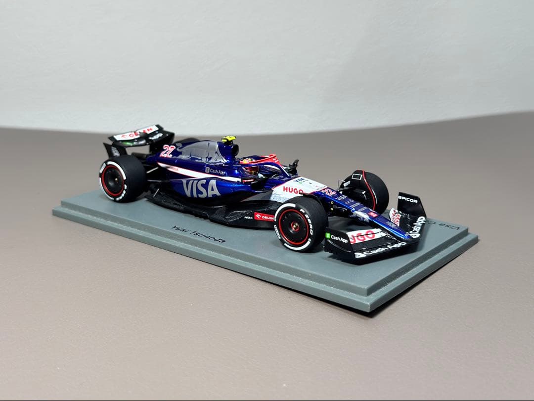 Spark 角田裕毅 2024 VCARB 1/43 サウジアラビアGP